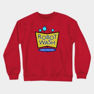 Robot Wash Crewneck Sweatshirt